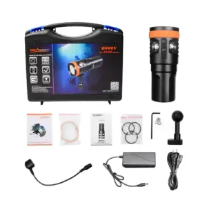 ORCATORCH D900V スポット／ワイド ダイビングライト