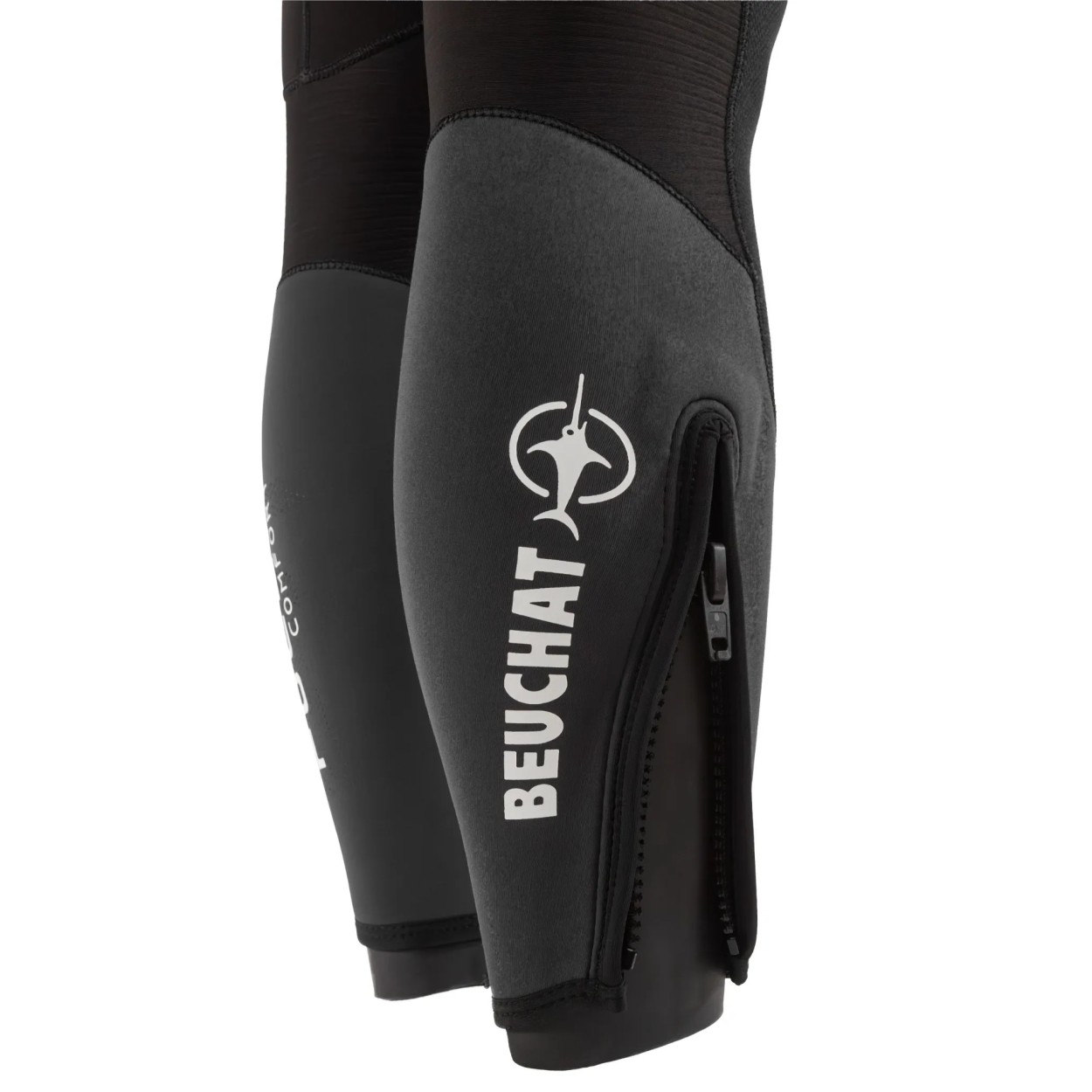 BEUCHAT 1Dive 7mm フード付き ウェットスーツ 男性 - 画像 (5)